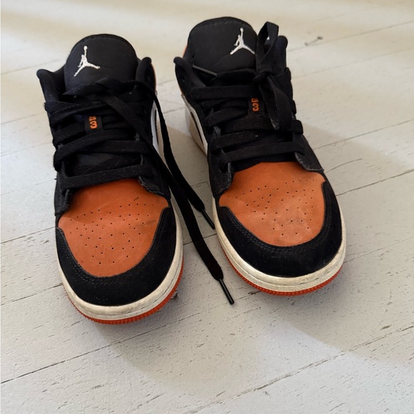 Jordan Other - Air Jordan Black and Orange Sneakers